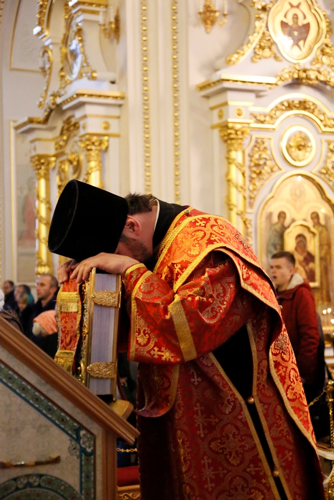 в Свято-Феодоровском кафедральном соборе была совершена Божественная литургия